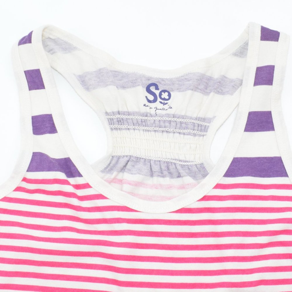 SO Striped Racerback Dress S - Picture 3 of 5